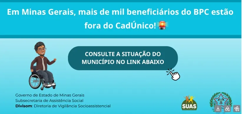 Beneficiários do BPC devem estar atentos aos prazos do CadÚnico
