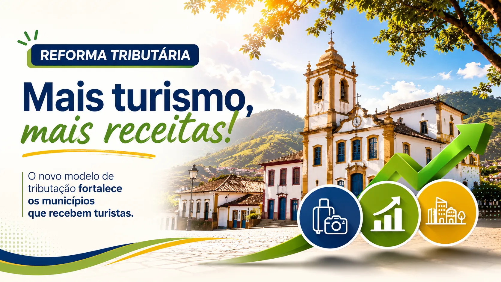 Reforma Tributária pode ampliar receitas de municípios turísticos