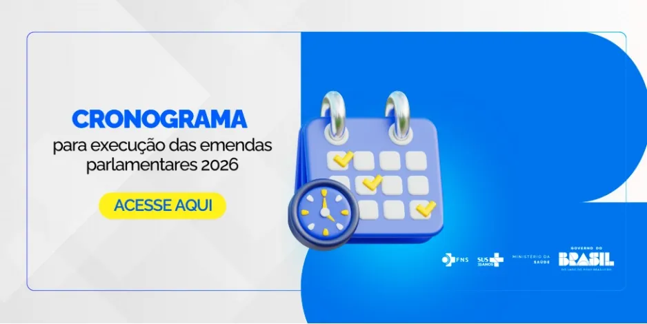 Publicado cronograma para execução das emendas individuais e coletivas