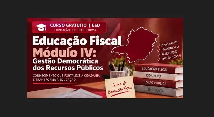 Curso virtual aborda gestão democrática dos recursos públicos