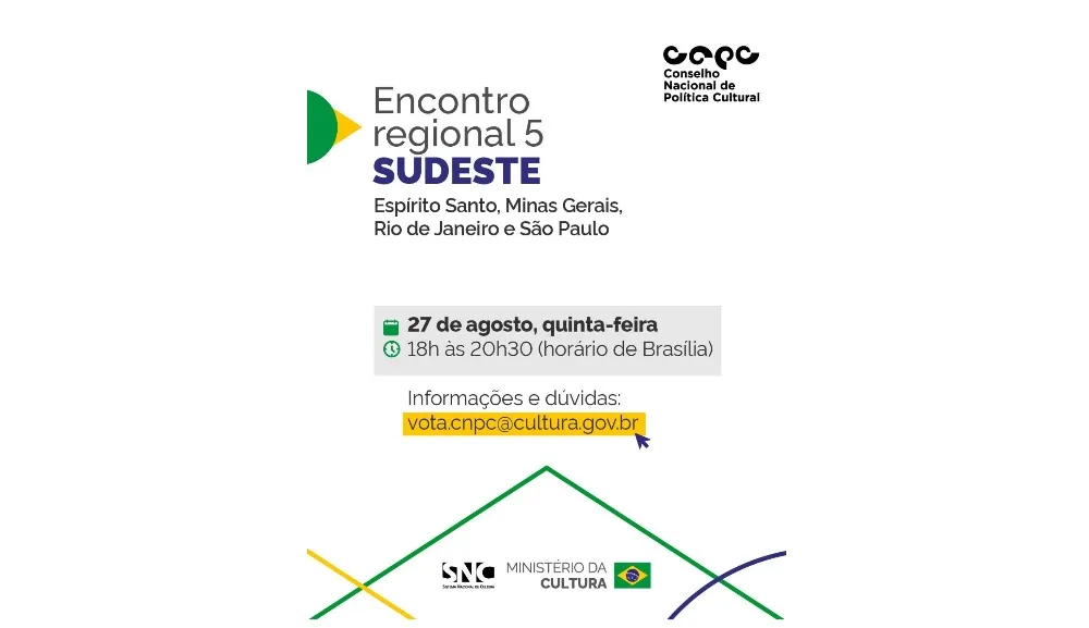 Encontro regional CNPC Sudeste será dia 27 de agosto