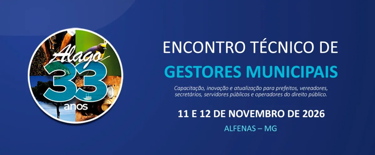 Alfenas recebe Encontro Técnico de Gestores Municipais dias 11 e 12/11