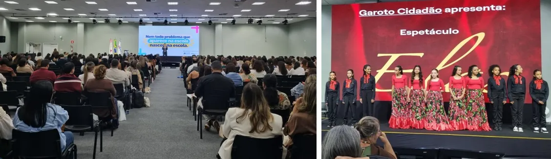 Palestras e oficinas fecham Fórum de Educação com sucesso 
