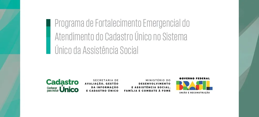 Prorrogada execução do Procad Suas até 31 de dezembro de 2028 
