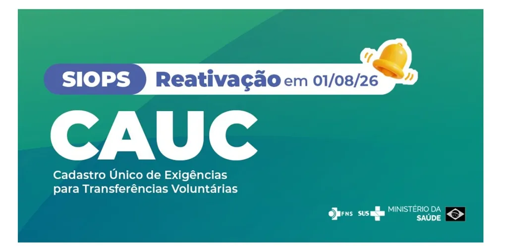 Fundo Nacional de Saúde reativa exigência no Cauc