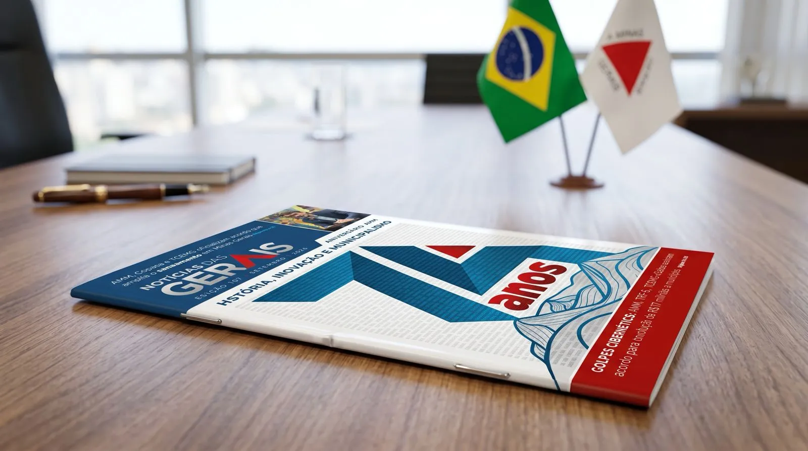 Nova revista Notícias das Gerais comemora os 74 anos da AMM