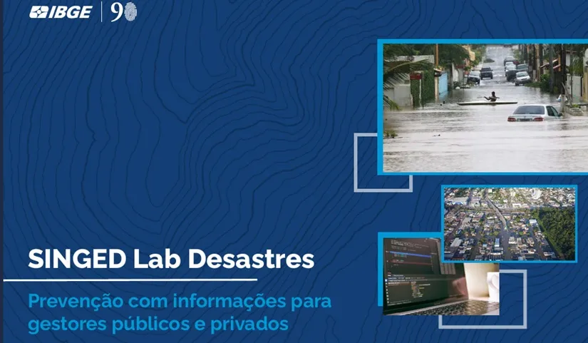 Plataforma do IBGE reúne dados para prevenção de desastres