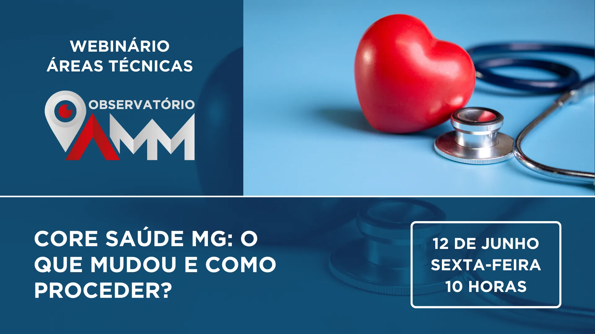 CORE Saúde MG: o que mudou e como proceder será tema de webinário 