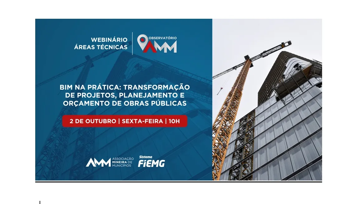 Webinário da AMM esclarece dúvidas sobre obras públicas
