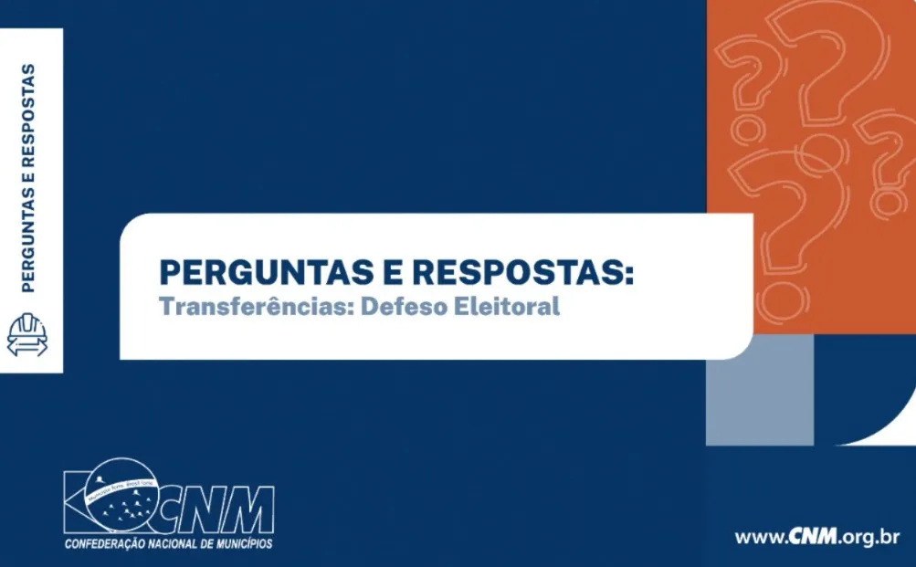 CNM orienta sobre transferências e emendas em ano eleitoral